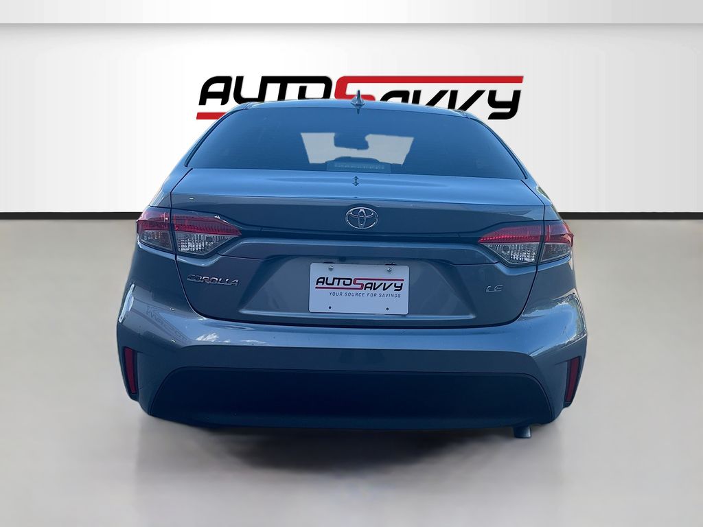Used 2025 Blue Toyota LE image 6