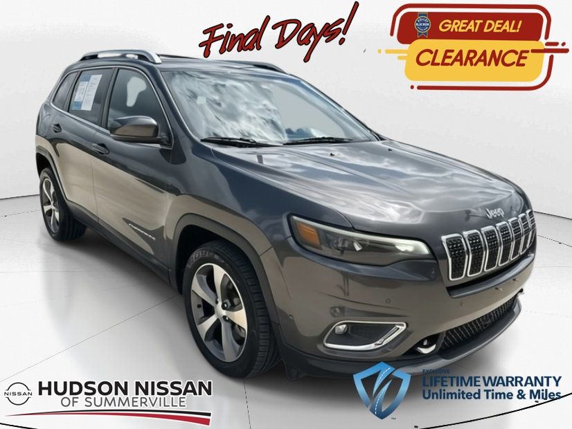 2021 Granite Crystal Metallic Clearcoat Jeep Cherokee Limited SUV