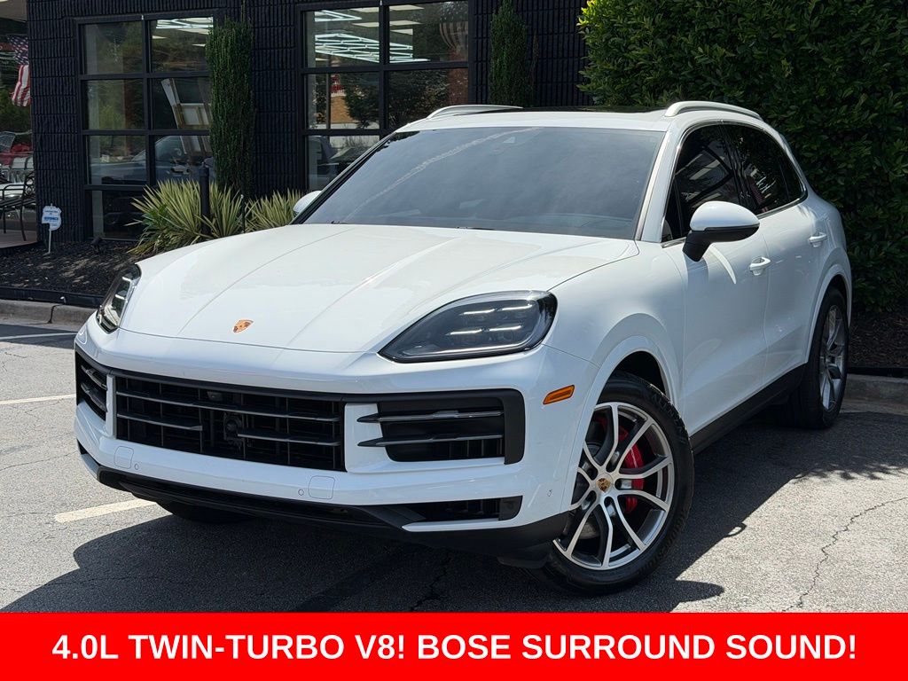 White 2024 Porsche Cayenne SUV / Crossover All-Wheel Drive 8-Speed Automatic