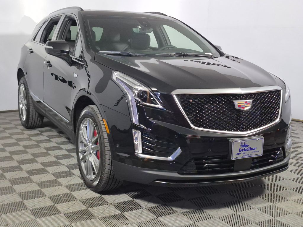 Black Metallic 2026 Cadillac XT5 Sport AWD SUV / Crossover Four-Wheel Drive 9-Speed Automatic