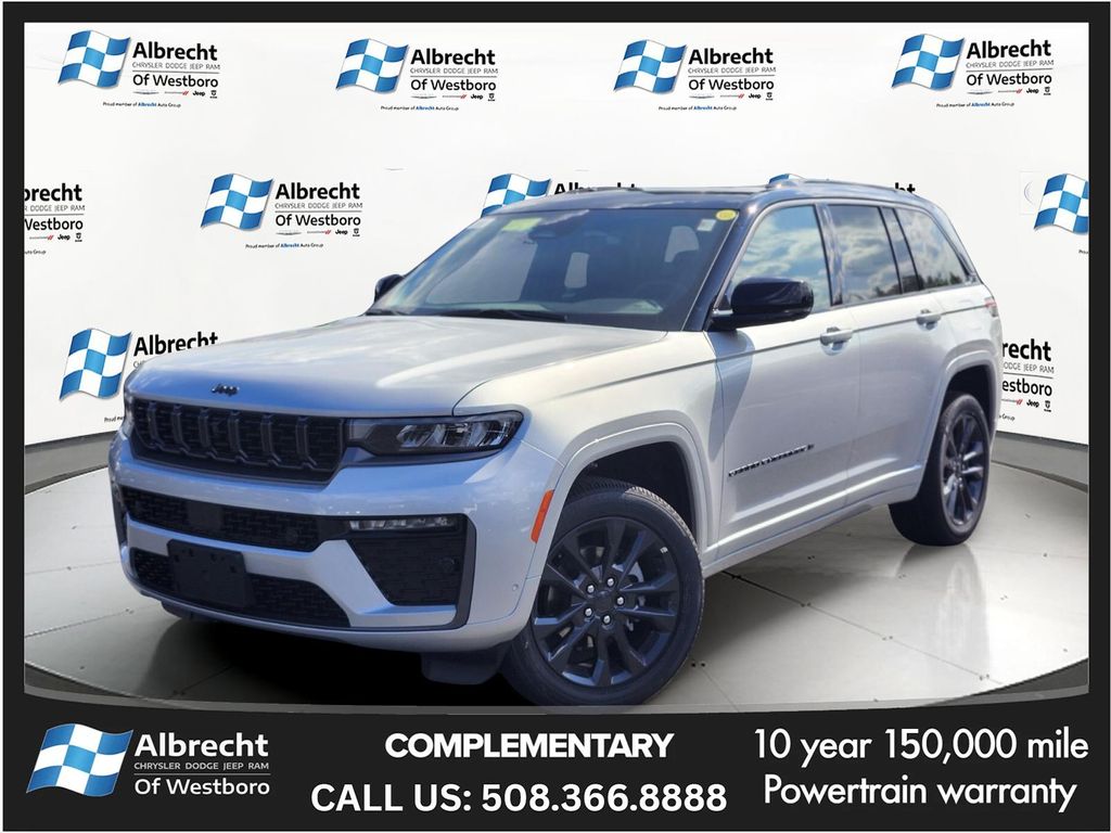 Silver Zynith 2026 Jeep Grand Cherokee SUV / Crossover Four-Wheel Drive 8-Speed Automatic