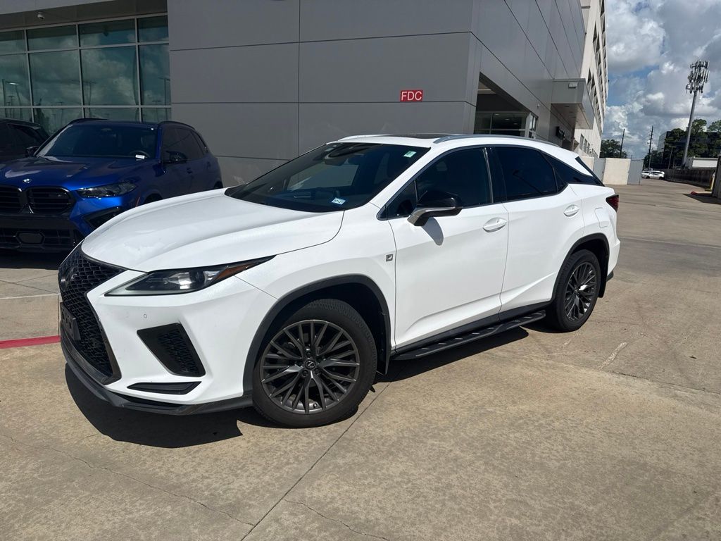 2021 Lexus RX 350 F Sport White at Emmons Autoplex