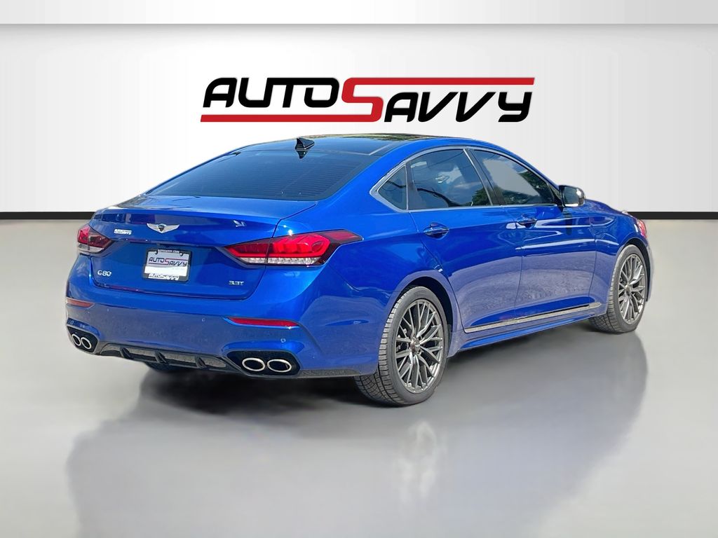 2020 Genesis G80 3.3T Sport Blue at Monument Chevrolet