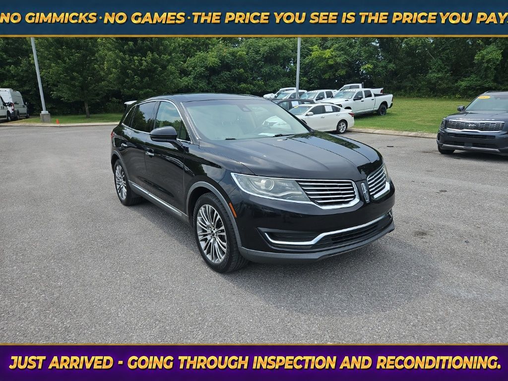 Diamond Black 2017 Lincoln MKX SUV / Crossover Front-Wheel Drive 6-Speed Automatic
