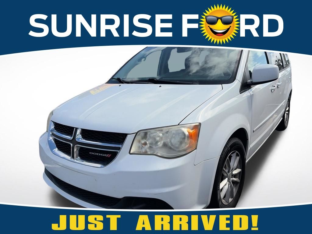 Bright White Clearcoat 2014 Dodge Grand Caravan SXT FWD Minivan Front-Wheel Drive 6-Speed Automatic