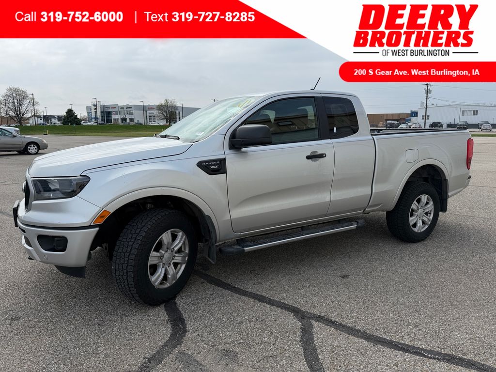 Ingot Silver 2019 Ford Ranger XLT SuperCab RWD Pickup Truck 4X2 Automatic