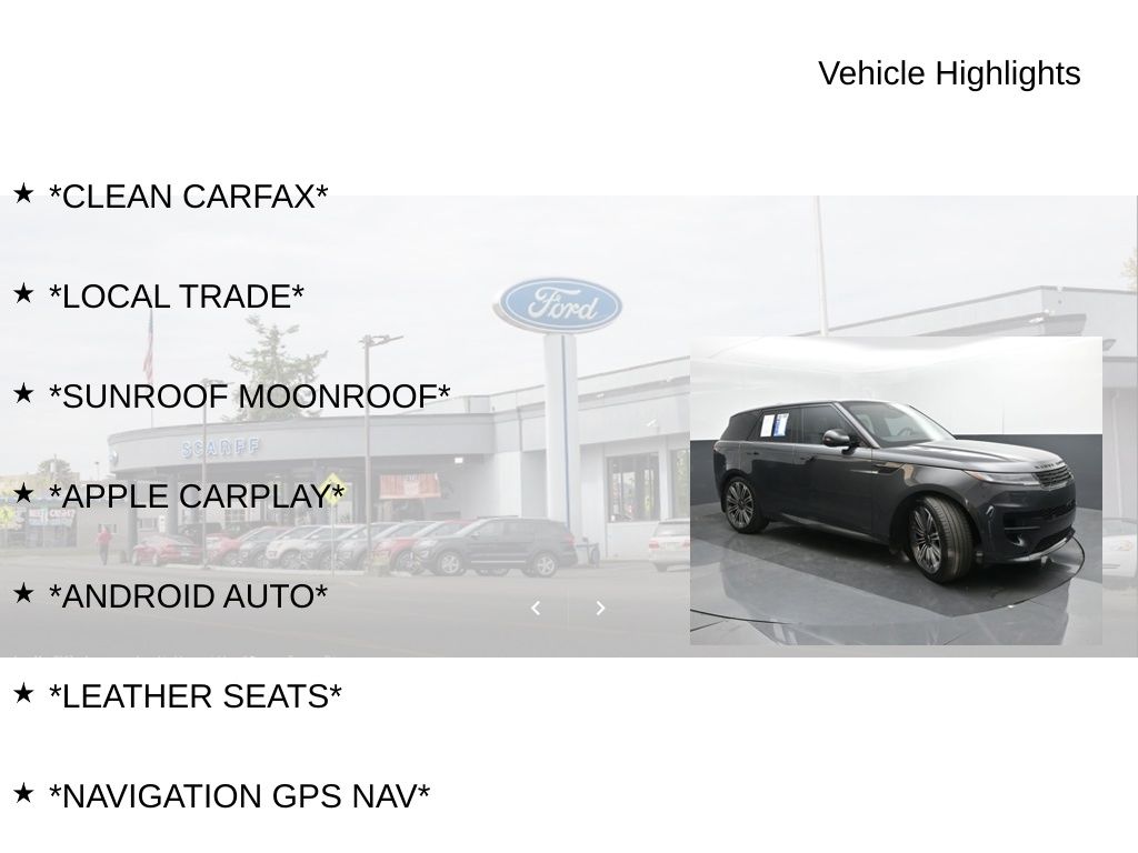 2025 Land Rover Range Rover Sport P530 Autobiography