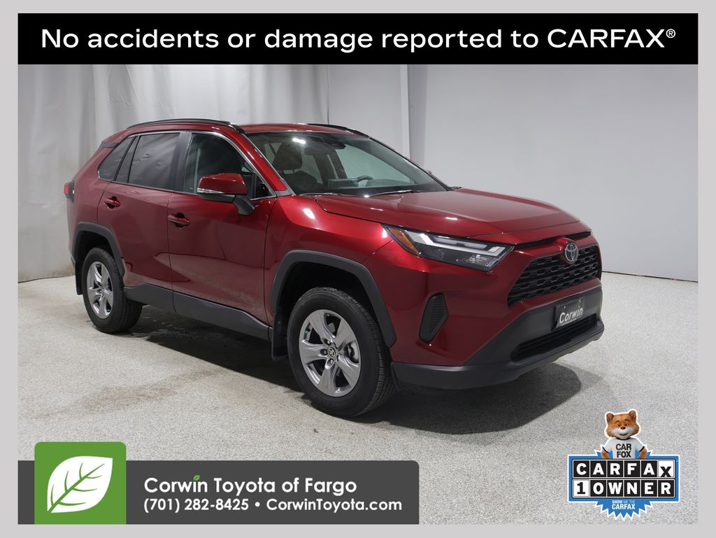 Red (Ruby Flare Pearl) 2024 Toyota RAV4 SUV / Crossover All-Wheel Drive 8-Speed Automatic