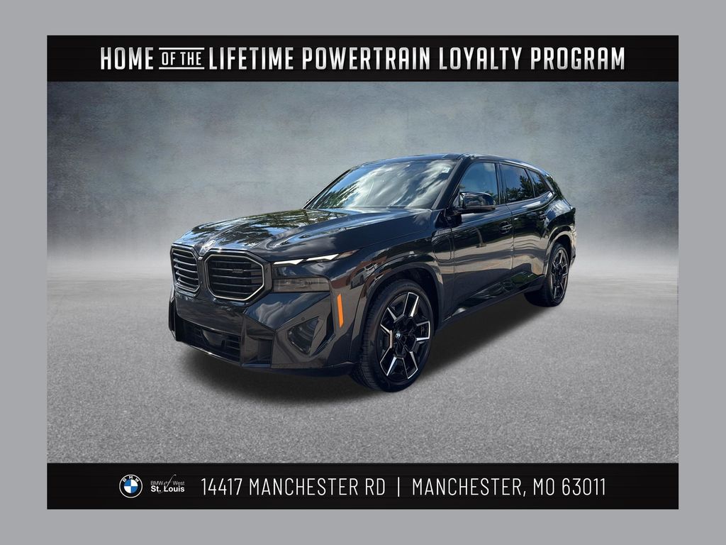 Black Sapphire Metallic 2023 BMW XM SUV / Crossover All-Wheel Drive 8-Speed Automatic