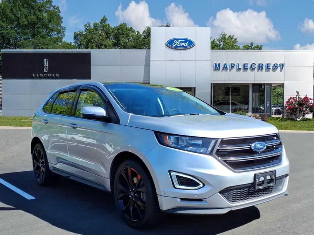 Ingot Silver 2018 Ford Edge Sport AWD SUV / Crossover All-Wheel Drive 6-Speed Automatic