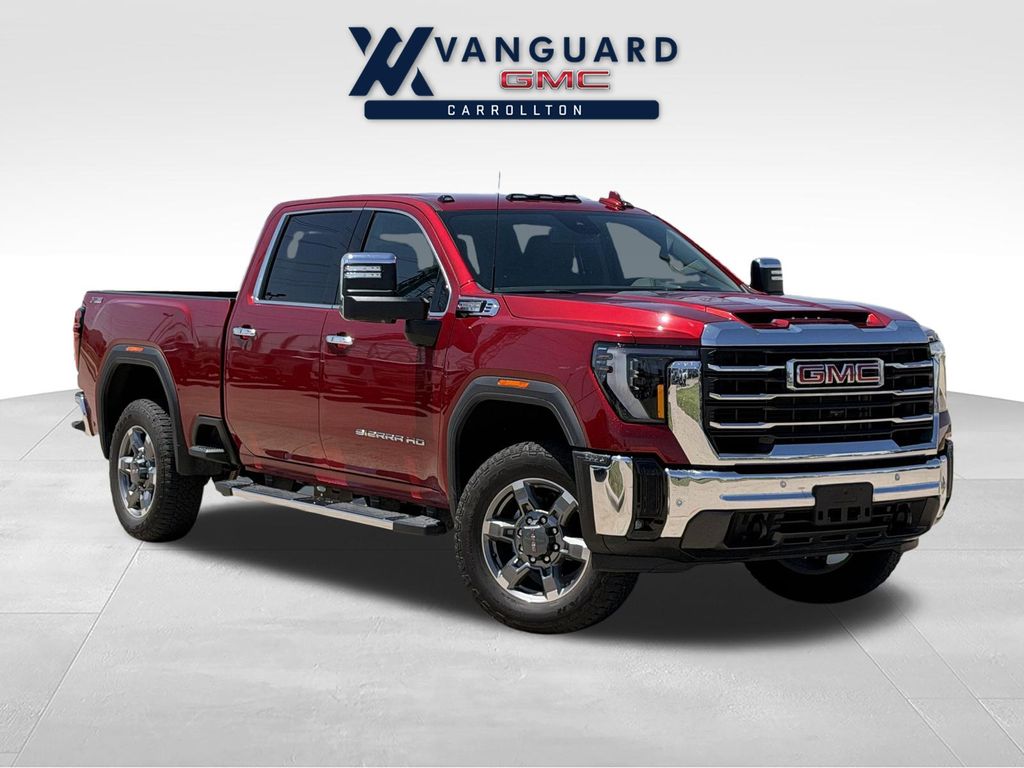 Volcanic Red Tintcoat 2026 GMC Sierra 2500HD Pickup Truck Four-Wheel Drive Automatic