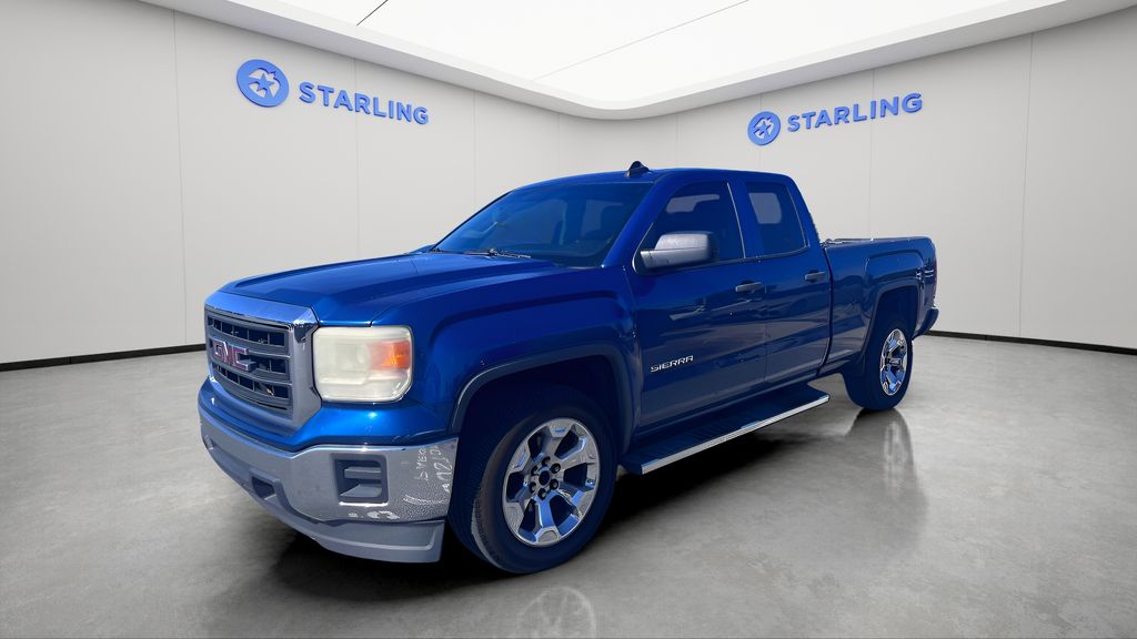 Stone Blue Metallic 2015 GMC Sierra 1500 Pickup Truck 4X2 6-Speed Automatic Overdrive