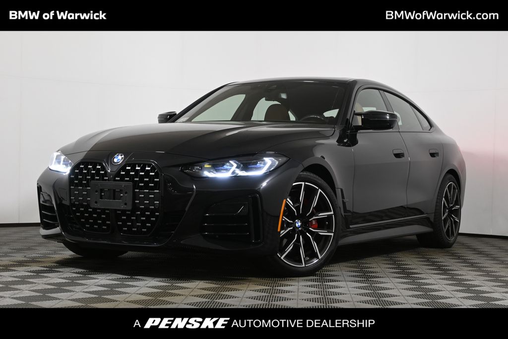Black Sapphire Metallic 2024 BMW 4 Series Coupe All-Wheel Drive 8-Speed Automatic