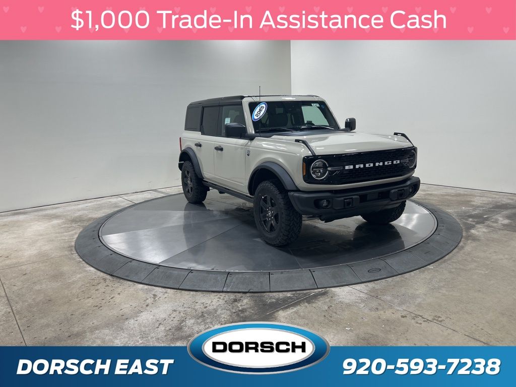 new 2025 Ford Bronco car, priced at $51,455