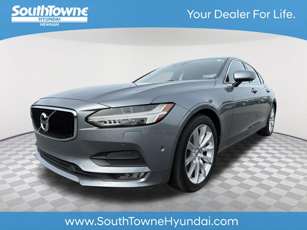 Gray Metallic 2017 Volvo S90 T6 Momentum AWD Sedan All-Wheel Drive Automatic