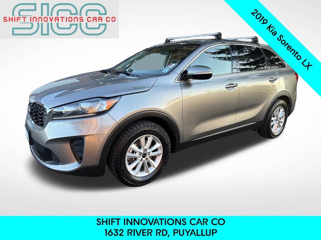 Titanium Silver 2019 Kia Sorento LX V6 FWD SUV / Crossover Front-Wheel Drive 8-Speed Automatic