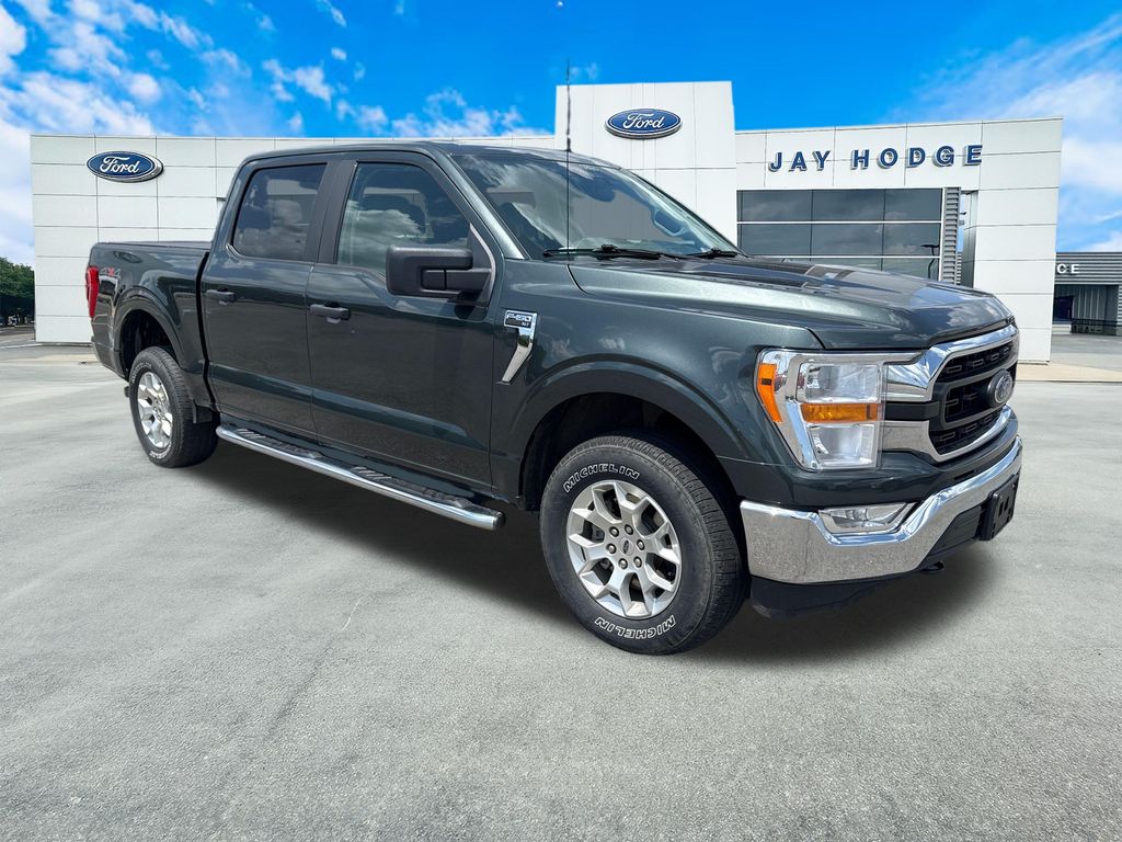 Guard Metallic 2021 Ford F-150 XLT SuperCrew 4WD Pickup Truck Four-Wheel Drive Automatic
