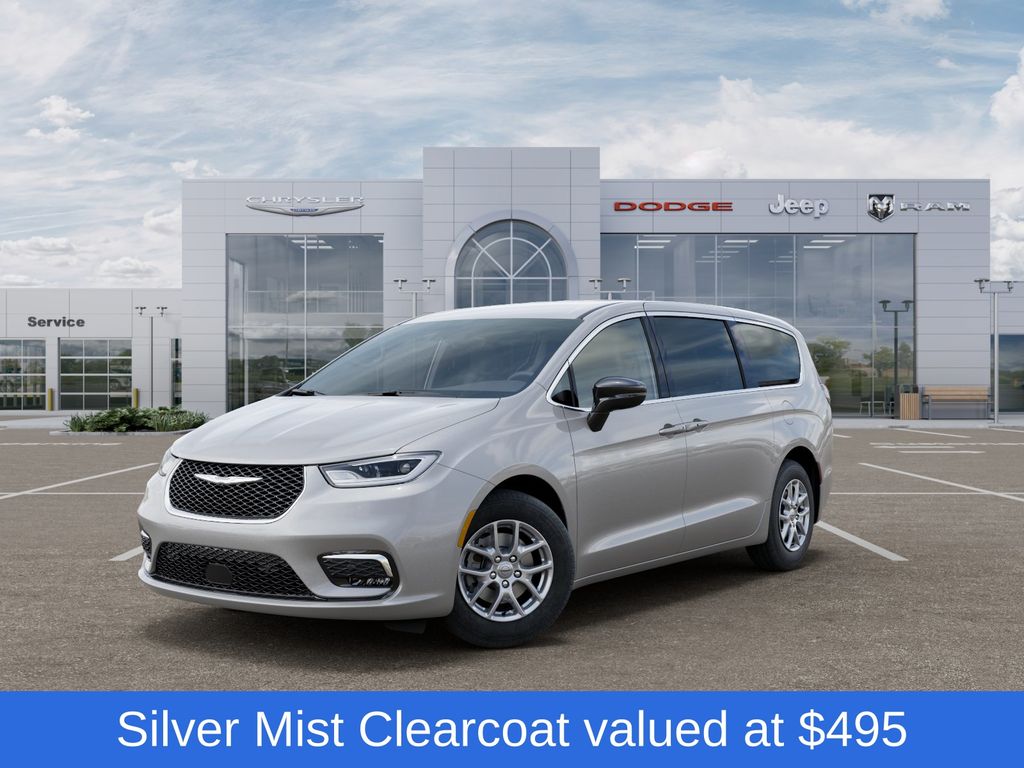 Silver Mist Clearcoat 2026 Chrysler Pacifica Select FWD Minivan Front-Wheel Drive 9-Speed Automatic