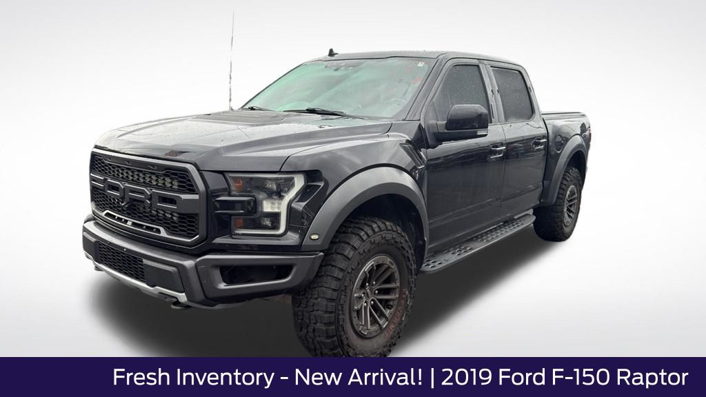 Black Metallic 2019 Ford F-150 Pickup Truck Four-Wheel Drive Automatic