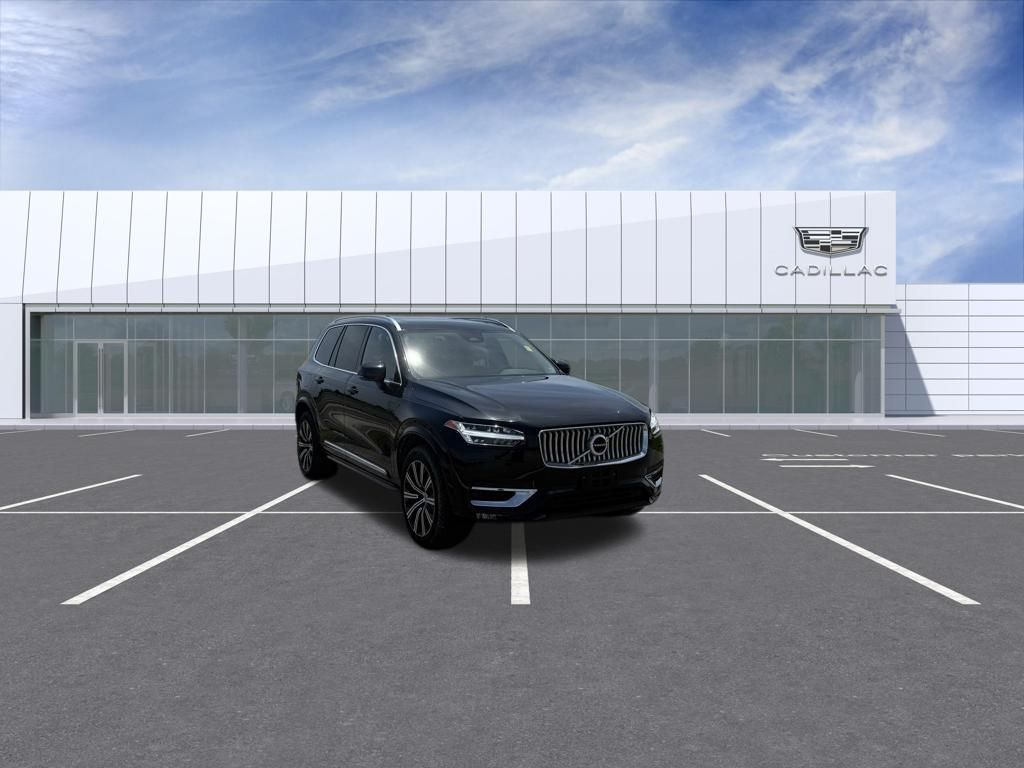 Onyx Black Metallic 2024 Volvo XC90 B6 Plus Bright Theme 7-Passenger AWD SUV / Crossover All-Wheel Drive Automatic