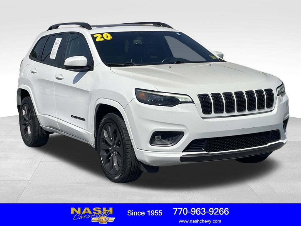 Bright White Clearcoat 2020 Jeep Cherokee SUV / Crossover Four-Wheel Drive 9-Speed Automatic