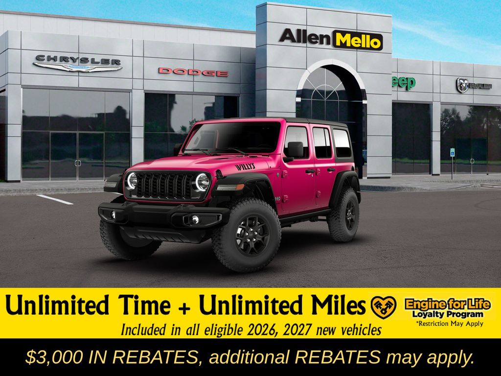 2026 Jeep Wrangler Tuscadero Pearlcoat SUV/Crossover Todo terreno 8 velocidades Automática