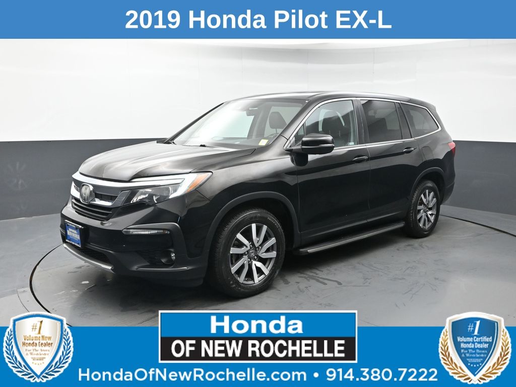 Crystal Black Pearl 2019 Honda Pilot SUV / Crossover All-Wheel Drive 6-Speed Automatic