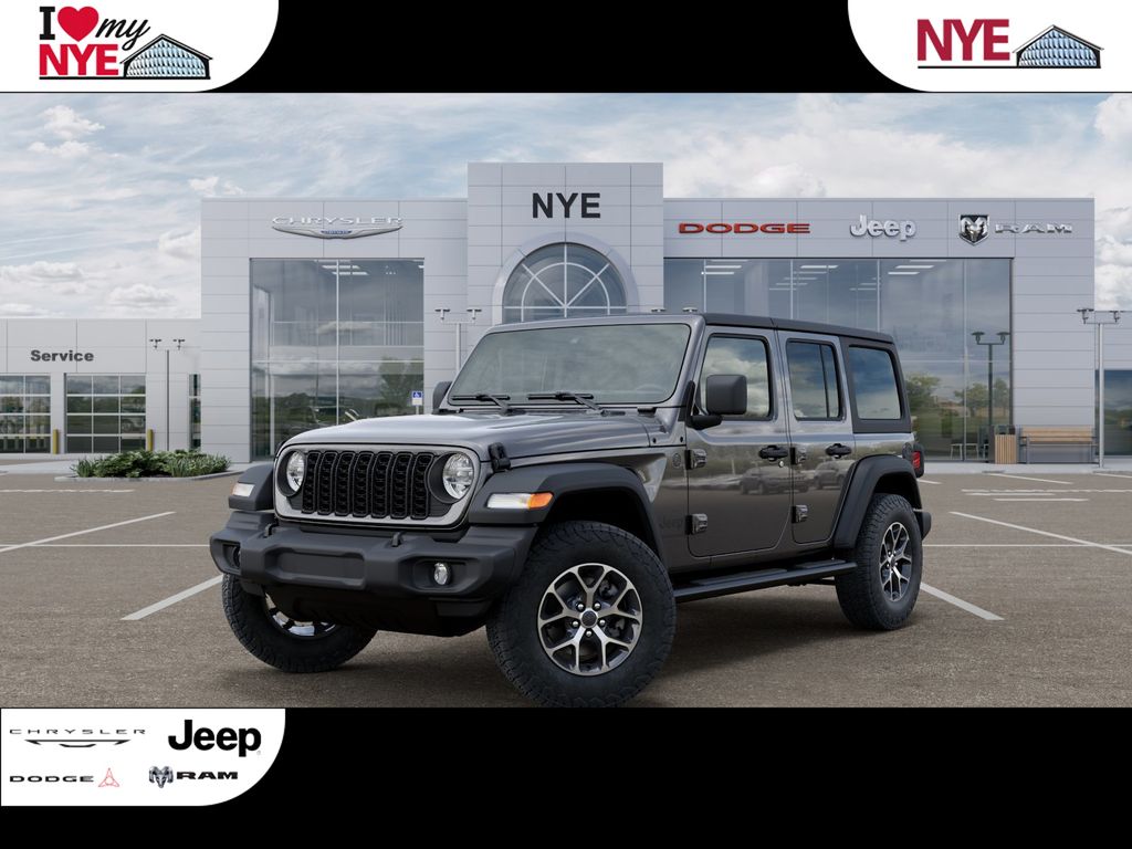 Crystal Metallic 2026 Jeep Wrangler Sport S 4-Door 4WD SUV / Crossover Four-Wheel Drive 8-Speed Automatic