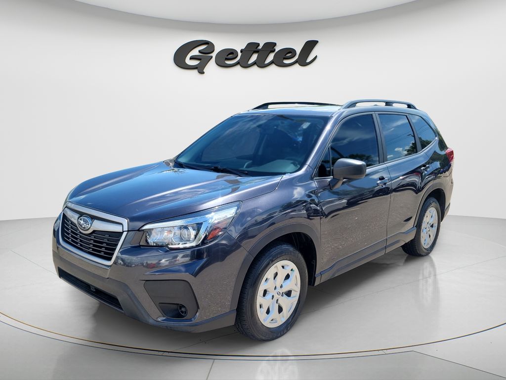 Dark Gray Metallic 2019 Subaru Forester SUV / Crossover All-Wheel Drive Continuously Variable Transmission