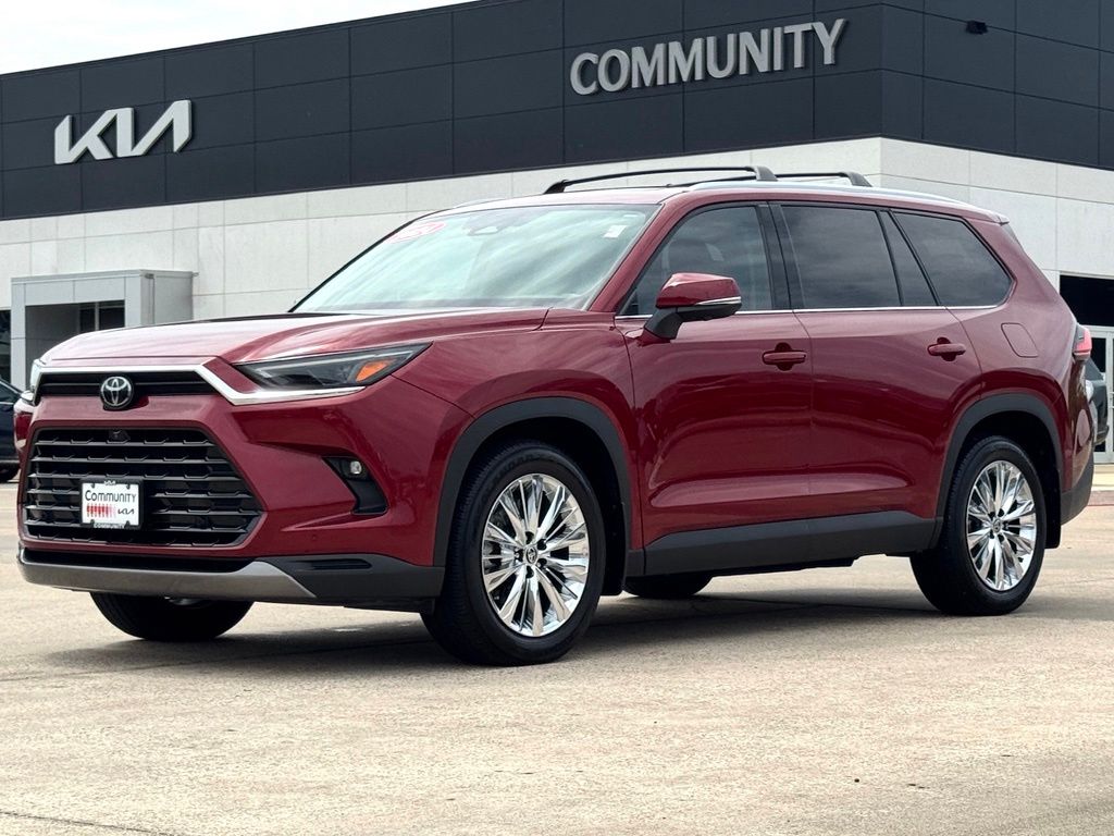 2024 Toyota Grand Highlander Platinum Red at Don McGill Toyota