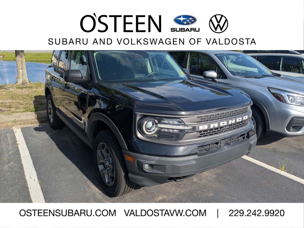 Shadow Black 2021 Ford Bronco Sport SUV / Crossover All-Wheel Drive 8-Speed Automatic