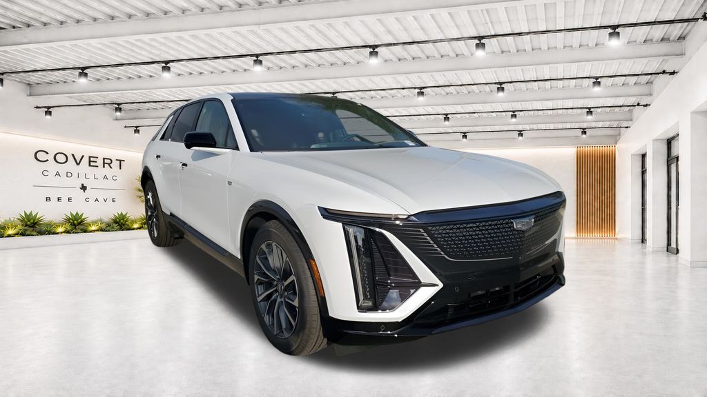 Vibrant White 2026 Cadillac LYRIQ SUV / Crossover All-Wheel Drive 1-Speed Automatic