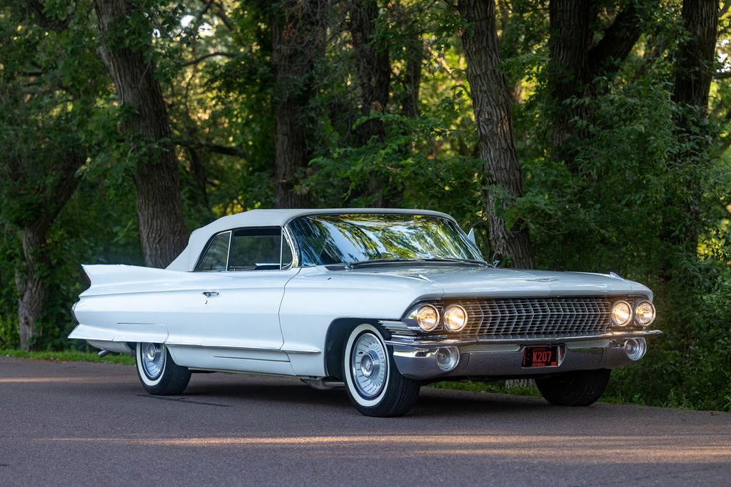 White 1961 Cadillac Series 62 Automatic