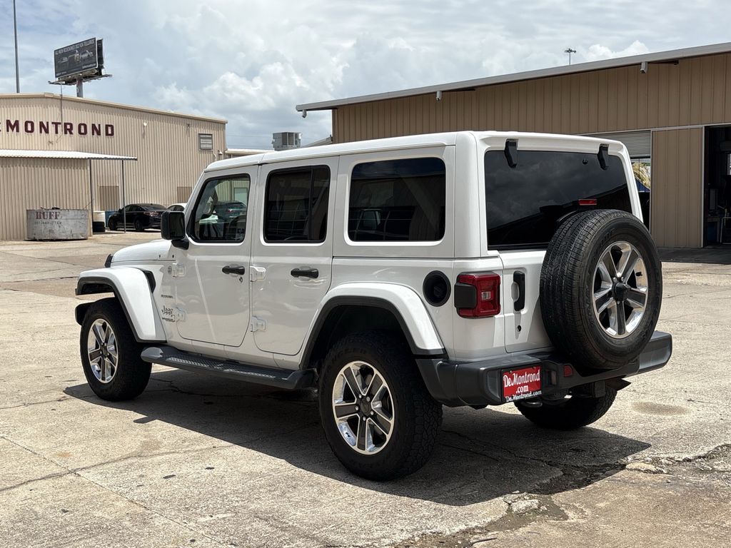 2018 Jeep Wrangler Unlimited Sahara White at Emmons Autoplex