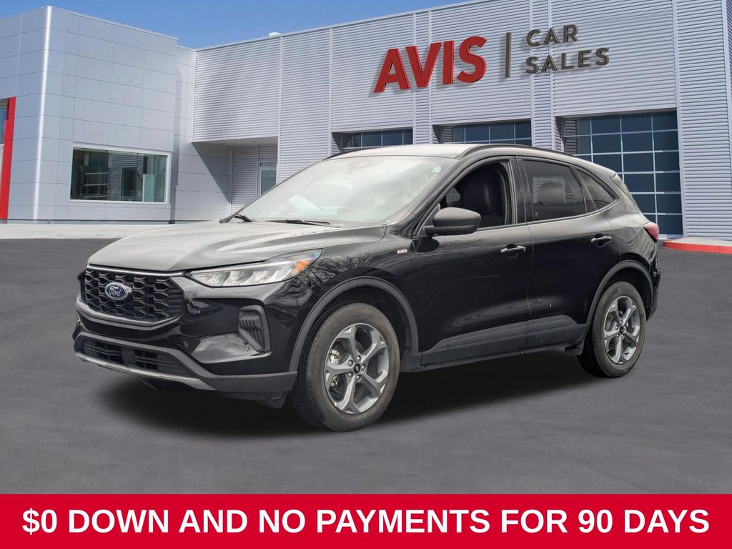 Black Metallic 2025 Ford Escape SUV / Crossover All-Wheel Drive 8-Speed Automatic