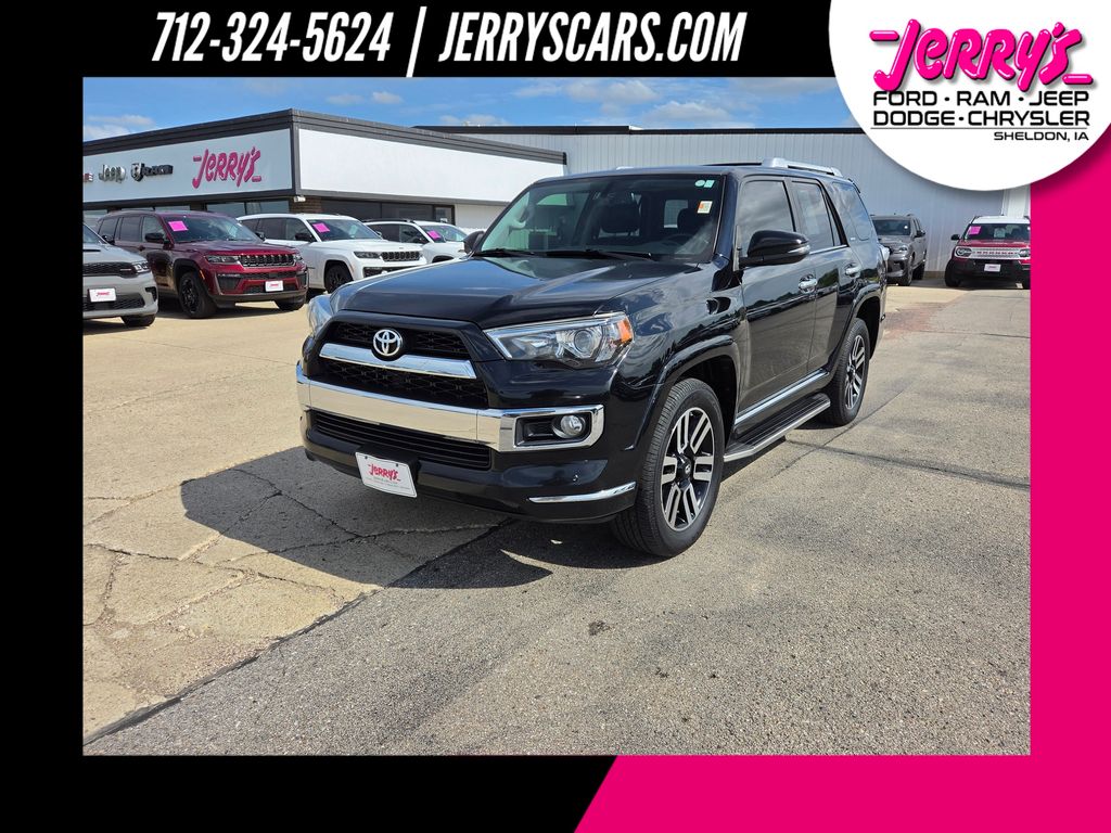 Midnight Black Metallic 2016 Toyota 4Runner SUV / Crossover All-Wheel Drive 5-Speed Automatic Overdrive