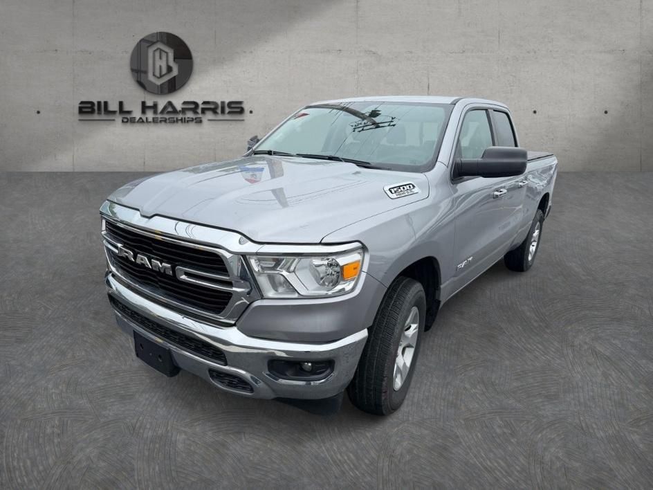 Billet Silver Metallic Clearcoat 2020 RAM 1500 Big Horn Quad Cab 4WD Pickup Truck Four-Wheel Drive 8-Speed Automatic