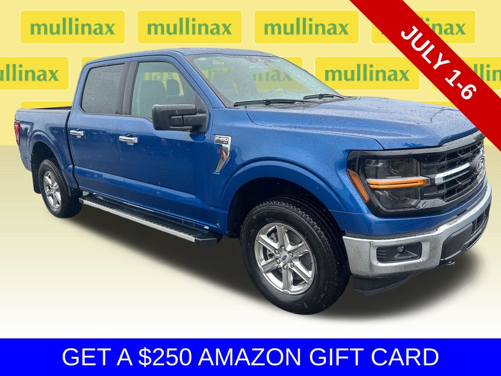 Atlas Blue Metallic 2025 Ford F-150 Pickup Truck Four-Wheel Drive Automatic