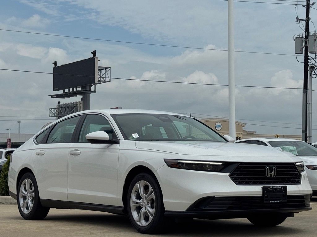 2026 Honda Accord LX White at Community Honda