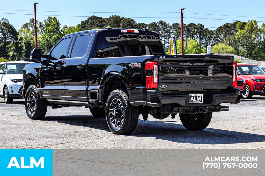 Used 2025 Black Ford Platinum image 6