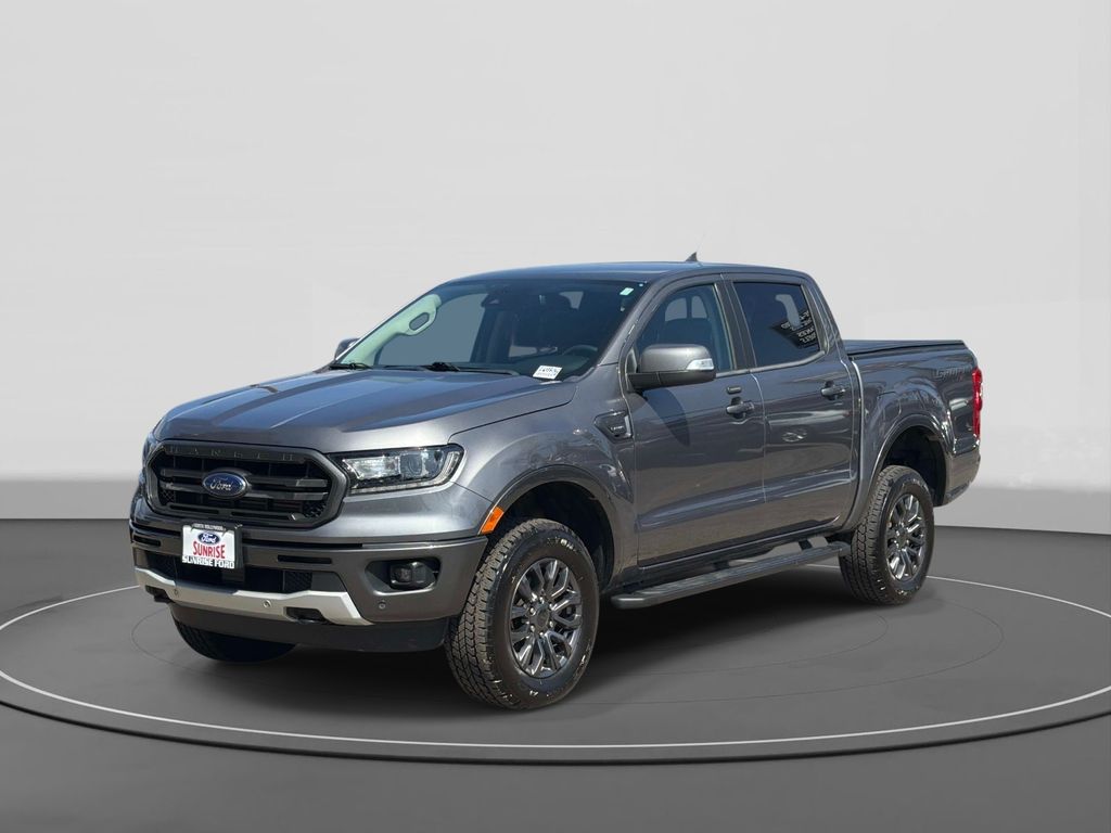 Carbonized Gray Metallic 2021 Ford Ranger Pickup Truck Four-Wheel Drive Automatic