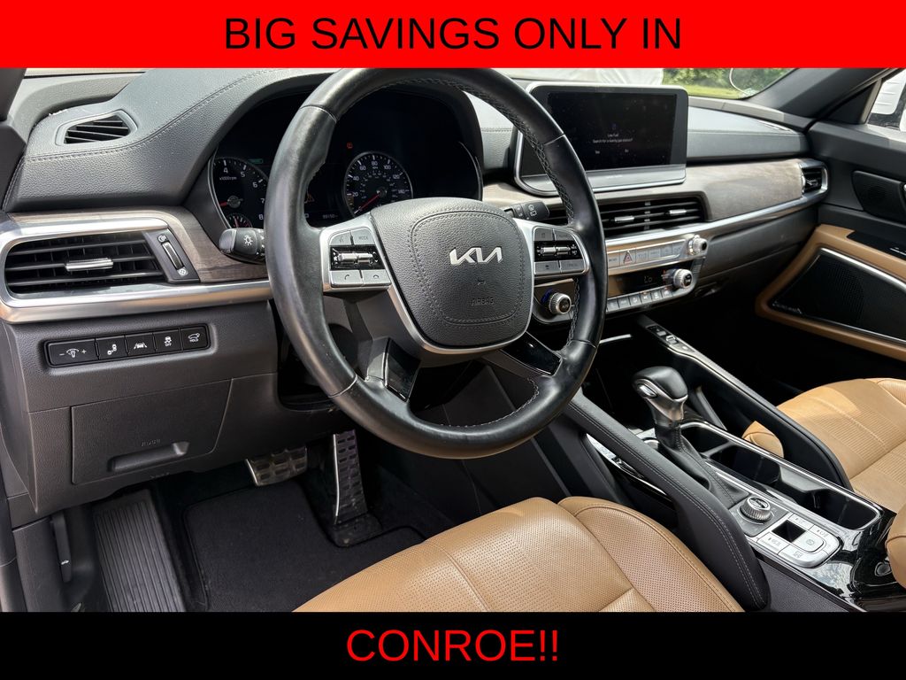 2022 Kia Telluride SX White at DeMontrond Mazda
