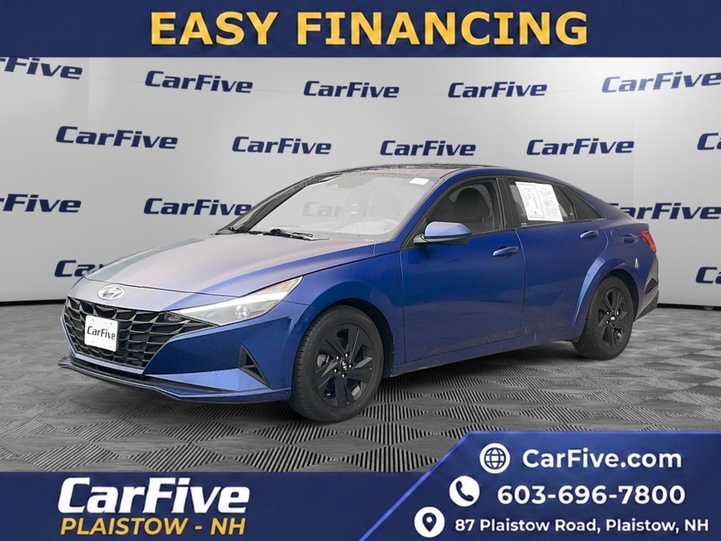 Intense Blue 2023 Hyundai Elantra Sedan Front-Wheel Drive Continuously Variable Transmission