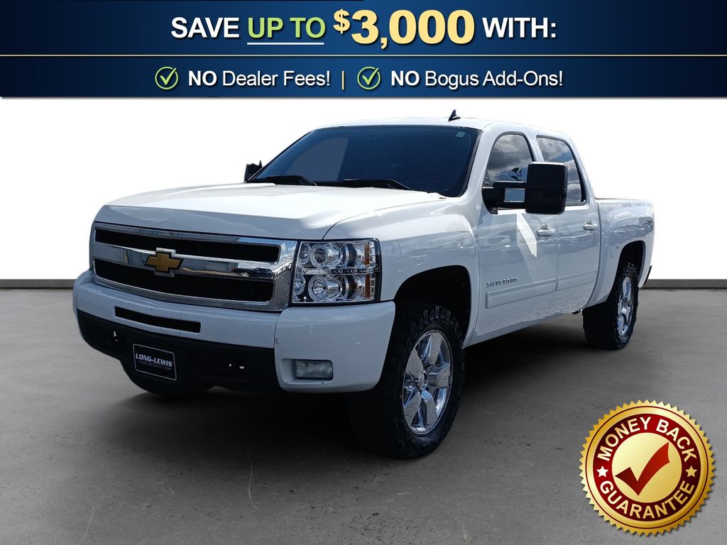 Summit White 2010 Chevrolet Silverado 1500 Pickup Truck Four-Wheel Drive 6-Speed Automatic