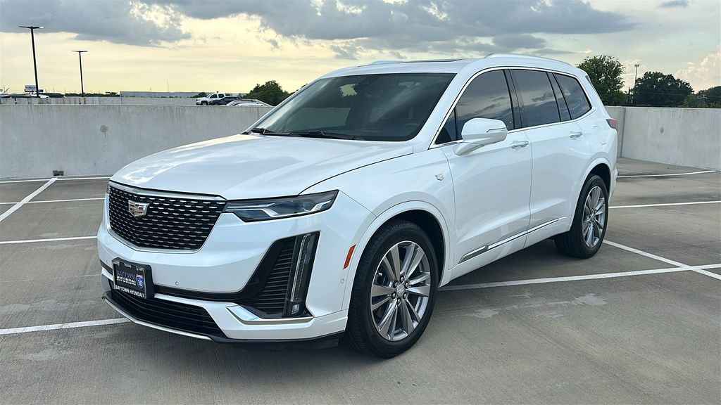 2024 Cadillac XT6 Premium Luxury White at Tom Peacock Cadillac
