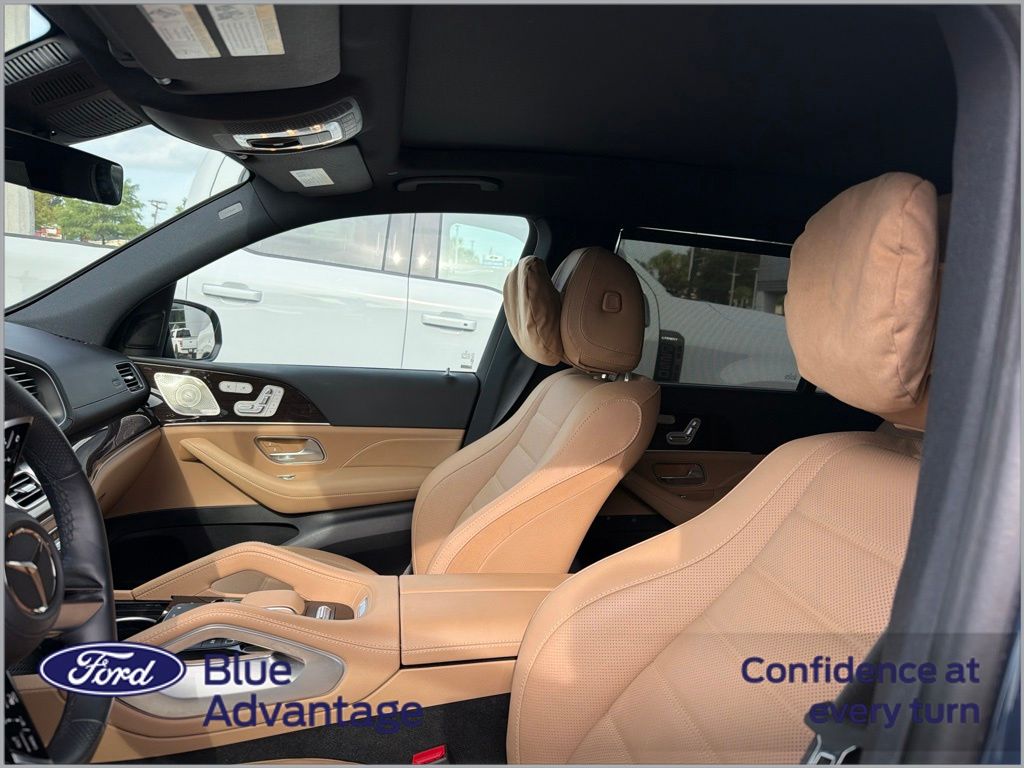 Certified Used 2025 Blue Mercedes-Benz GLS 450 image 2