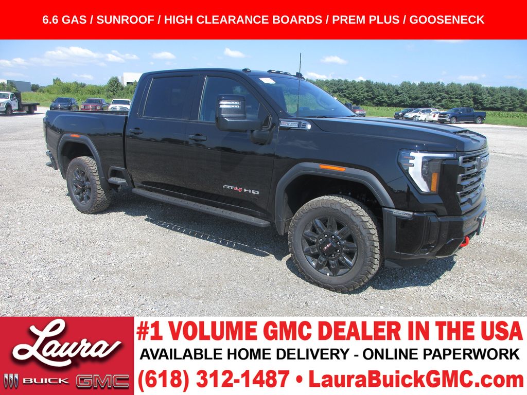 Onyx Black 2026 GMC Sierra 2500HD Pickup Truck Four-Wheel Drive Automatic