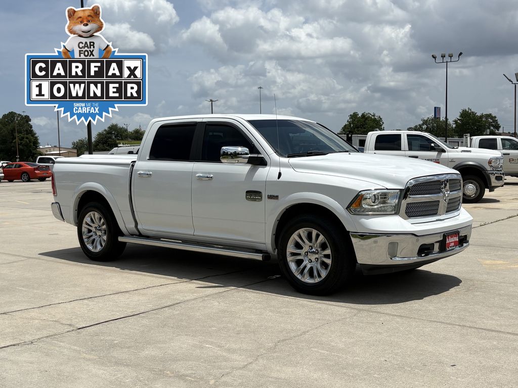 2016 Ram 1500 Laramie Longhorn White at Classic Elite Chevrolet Sugar Land