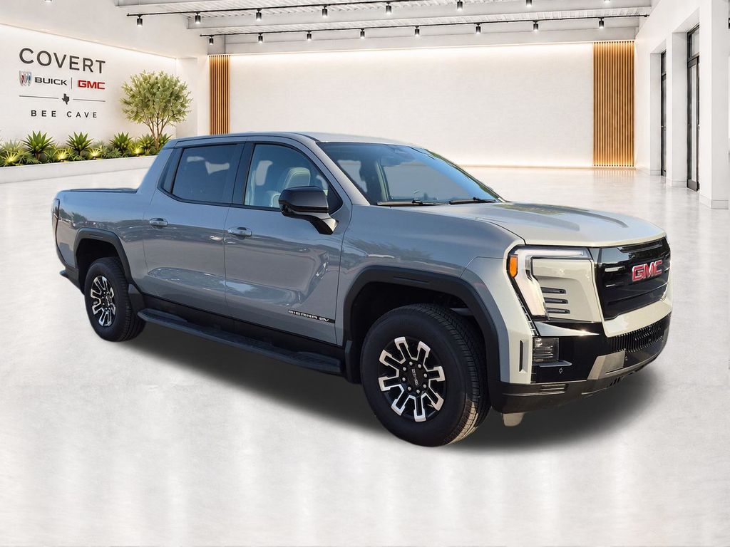 Gray 2026 GMC Sierra EV Pickup Truck All-Wheel Drive 1-Speed Automatic