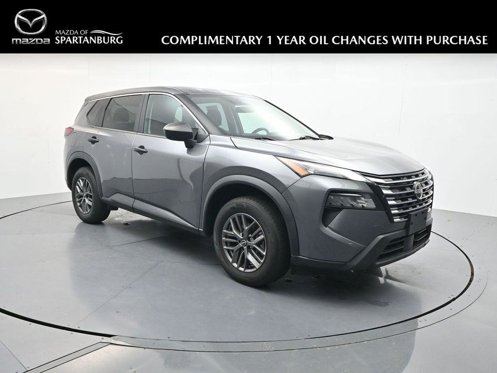 Gray (Gun Metallic) 2024 Nissan Rogue SUV / Crossover Front-Wheel Drive Continuously Variable Transmission